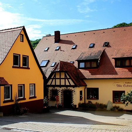 Hotel Gasthof Alte Schreinerei Rothenburg ob der Tauber Exterior foto