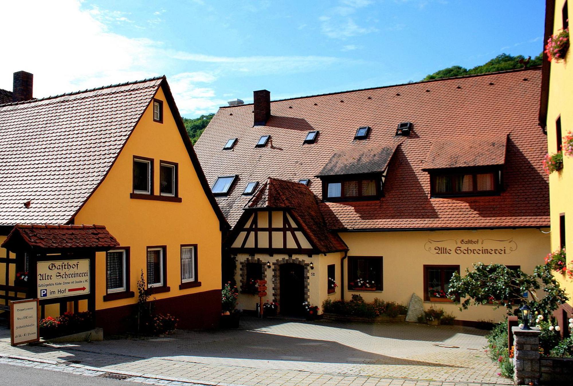 Hotel Gasthof Alte Schreinerei Rothenburg ob der Tauber Exterior foto